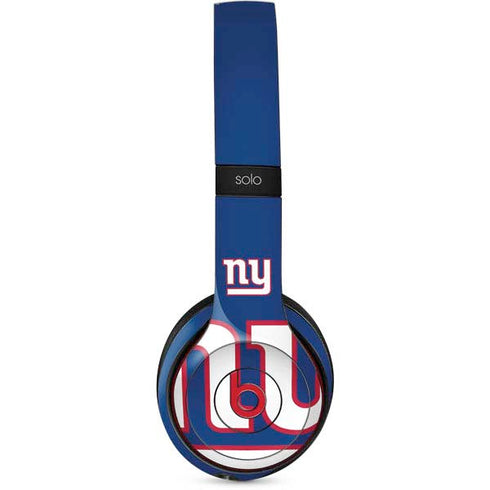 NFL New York Giants Large Logo Beats Solo 3 Wireless Skin